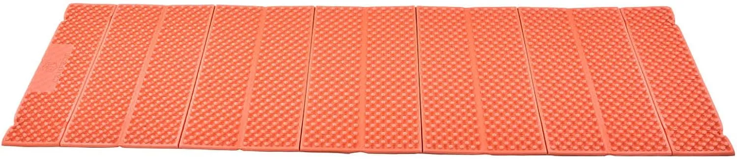 Folding Outdoor Foam Camping Mat, Lightweight Egg Cell Shape Sleeping Pad with Waterproof Mattress for Yoga Camping and Outdoor Sports