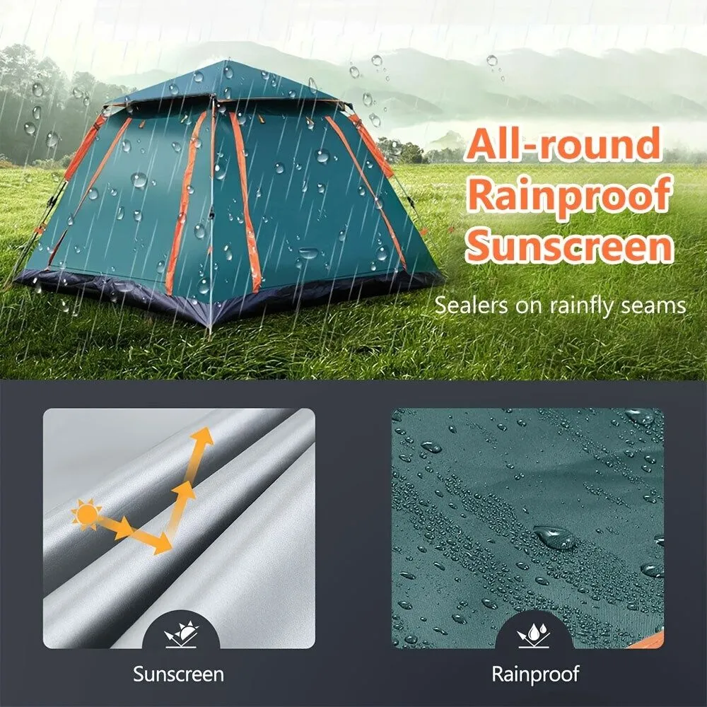 for Mesh Quick-Open Outdoor Automatic Oversized savings Tent Camping Ideal Family-Friendly Windows Machine learning with - Adventures