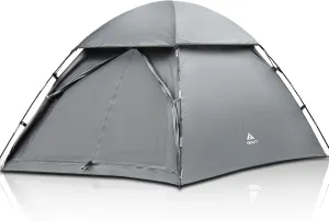 Forceatt 2 Person Backpacking Tent, Easy Setup Dome Tent, Lightweight Portable Camping Tent for Camping, Festivals, Backyard, Sleepovers and Beach