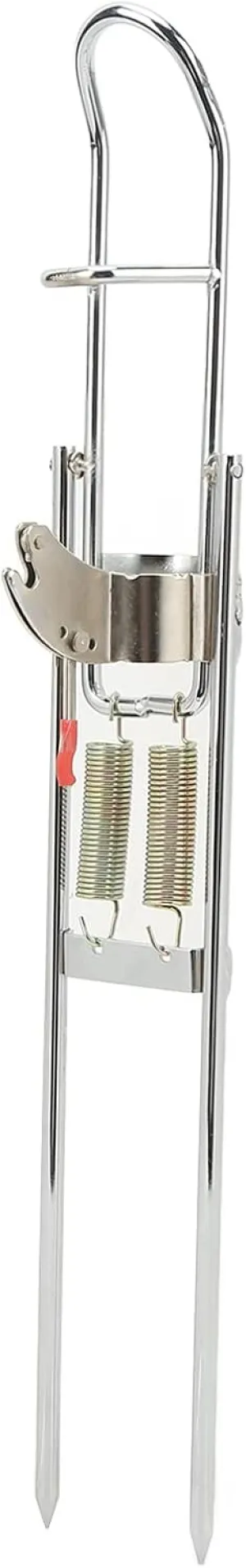Full Automatic Fishing Rod Holder, Stainless Steel Foldable Fishing Rod Rack Bracket Tackle Bracket Stand