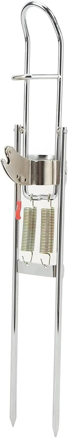 Full Automatic Fishing Rod Holder, Stainless Steel Foldable Fishing Rod Rack Bracket Tackle Bracket Stand