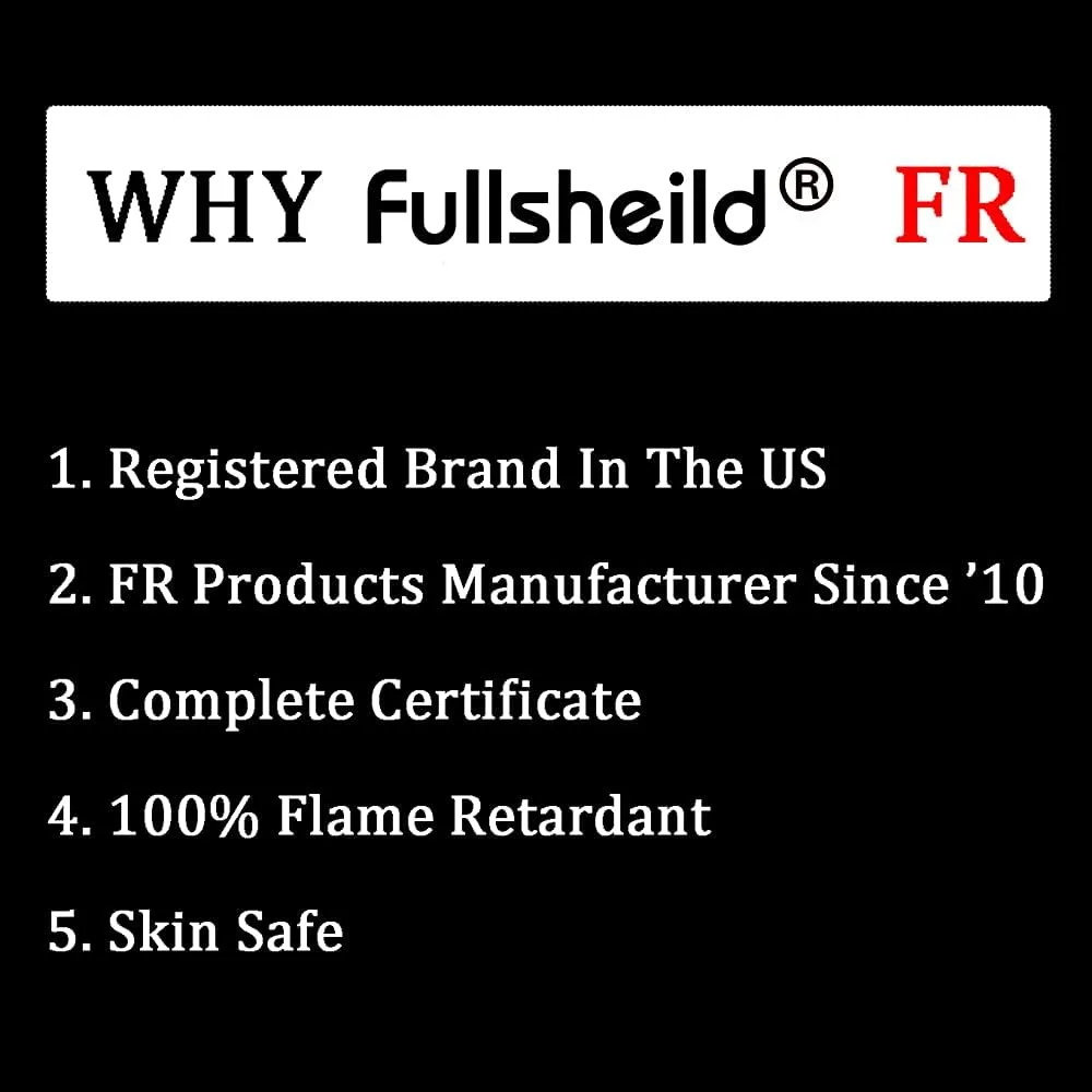 Fullsheild FR Flame Resistant Face Mask Full Cover Neck Gaiter Snood for Welding Hunting Army Military Working