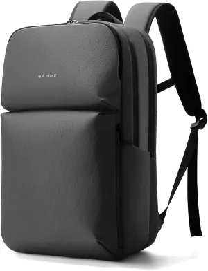 FUTURE AESTHETICS Smart Waterproof Travel Backpack Business Flight Approved Carry on Backpack for Men Women ，Large Capacity Laptop Backpack，Water Resistant Computer Backpack Fits 16 Inch Laptop (Grey)