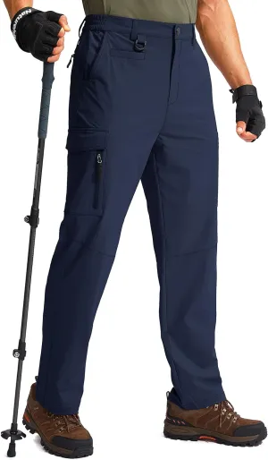 G Gradual Men's Hiking Cargo Pants Water Resistant Quick Dry Lightweight Outdoor Tactical Pants for Men with Multi Pocket