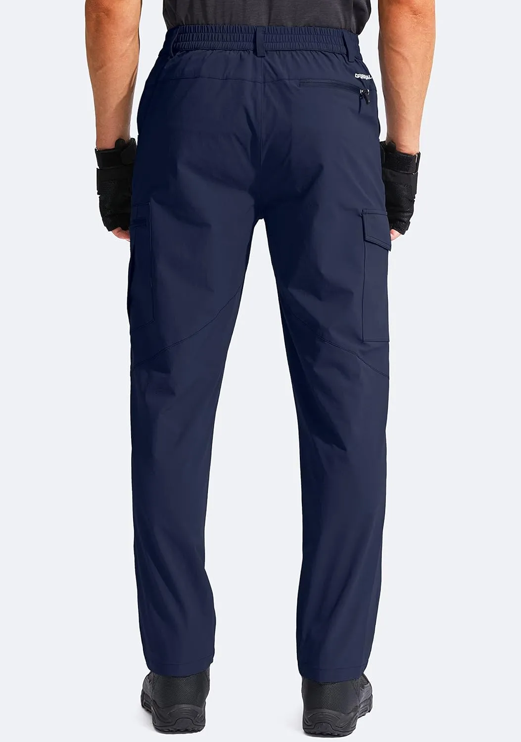 G Gradual Men's Hiking Cargo Pants Water Resistant Quick Dry Lightweight Outdoor Tactical Pants for Men with Multi Pocket