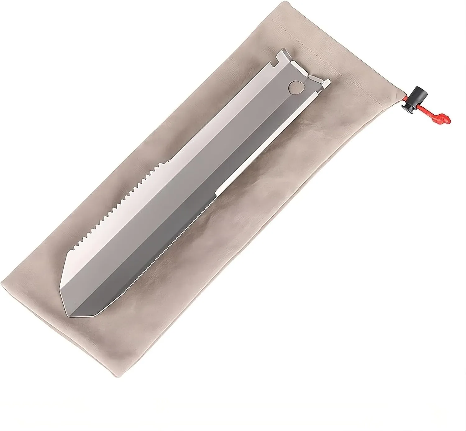 Gagasport Titanium Camping Shovel – Ultralight Backpacking Trowel for Hiking, Survival, Bushcraft – Multi Tool Tent Stake, Digging Tool, Compact Outdoor Gear