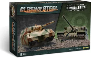 Gale Force Nine Clash of Steel: Operation Unthinkable - German vs. British Starter Set