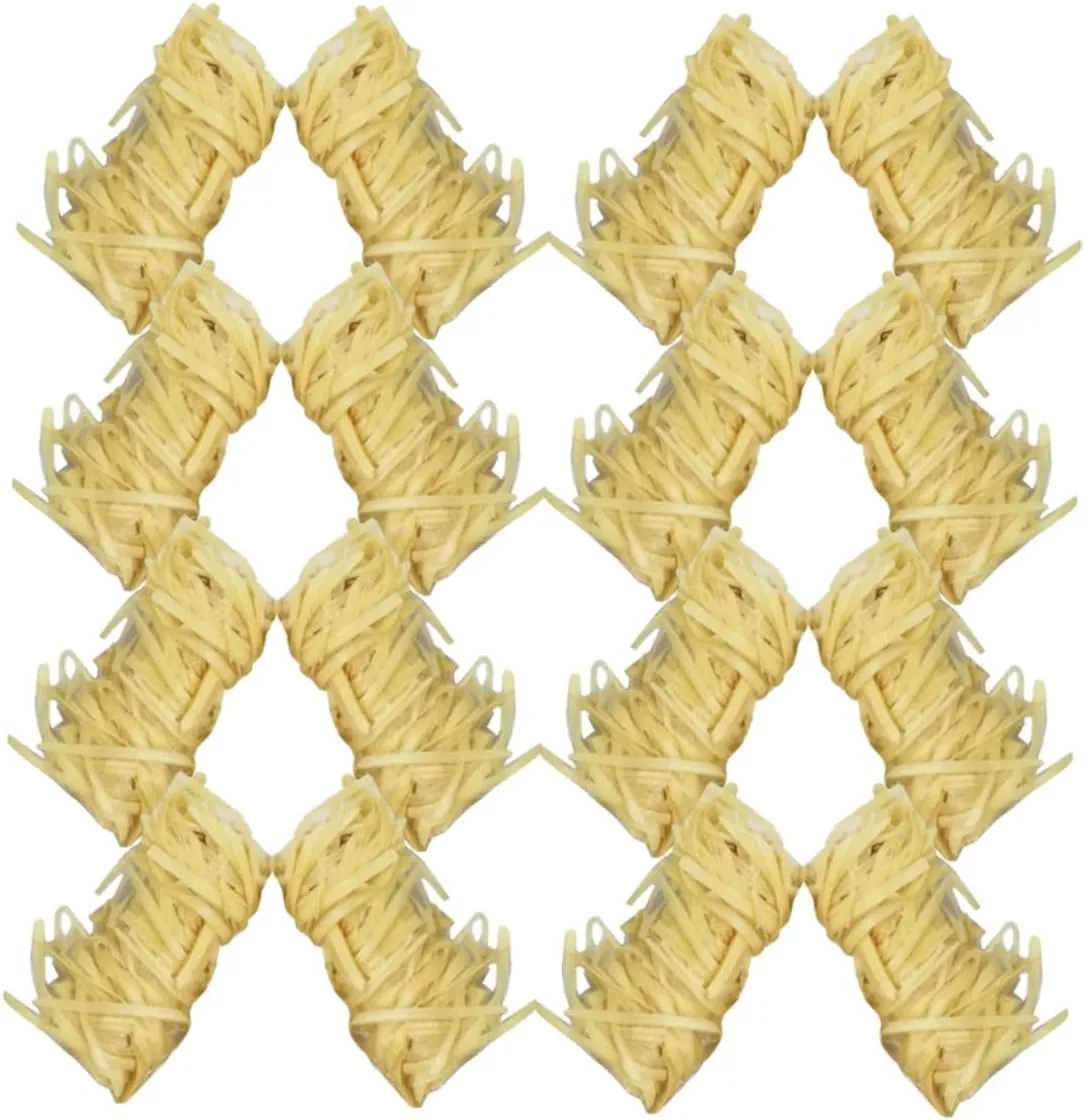 GALPADA 4sets Firelighters Starters for Campfires and Barbecues Wood Starter 32pcs*4