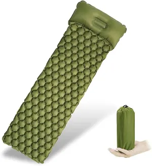GaRcan Camping Mattress Inflatable Sleeping Pad Camping Mat Sleeping Cushion with Pillow Inflatable Sofa Air Mattress Beautiful Scenery