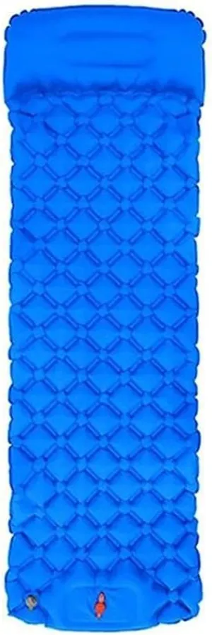 GaRcan Camping Mattress NylonSleeping Pad Inflatable Air Mattresses Hiking Trekking Bed Pillow Ultralight Cushion Mat