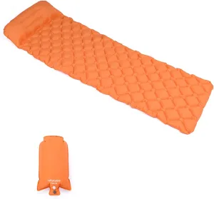 GaRcan Camping Sleeping Pad Inflatable Air Mattresses Outdoor Mat Furniture Bed Ultralight Cushion Pillow Hiking Trekking, Camping Sleeping Mat