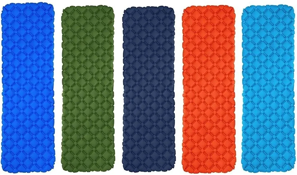 GaRcan Inflatable Sleeping Mattress Camping Sleeping Pad Inflatable Air Mattresses Outdoor Mat Furniture Bed Ultralight Cushion Pillow Hiking
