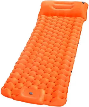 GaRcan Inflatable Sleeping Mattress Inflatable Mattress Outdoor Camping Mat Ultralight Hiking Tent Air Mattresses Cushion Portable Sleeping