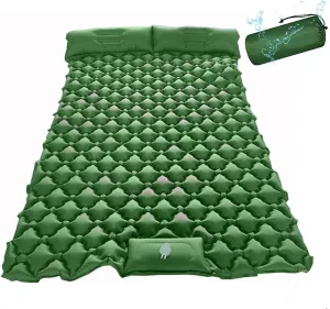 GaRcan Inflatable Sleeping Mattress Inflatable Sleeping Mat for Outdoor, Inflatable Sleeping Mat Ultralight, Inflatable Sleeping Mat with Pillow, Waterproof and Moisture-Proof Roll Mats (