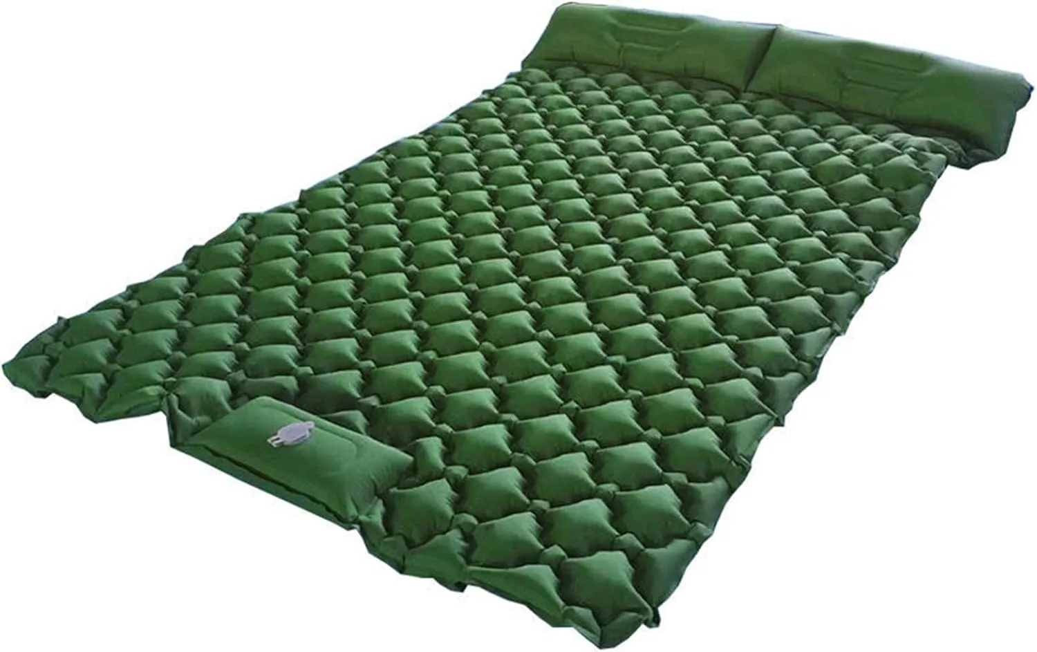 GaRcan Inflatable Sleeping Mattress Outdoor PicnicDouble Sleeping Pad, Inflatable Sleeping Mat with Pillow, Waterproof and Moisture-Proof Roll Mats, Ultralight and Small Pack Size, for (P