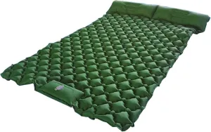 GaRcan Inflatable Sleeping Mattress Outdoor PicnicDouble Sleeping Pad, Inflatable Sleeping Mat with Pillow, Waterproof and Moisture-Proof Roll Mats, Ultralight and Small Pack Size, for (P
