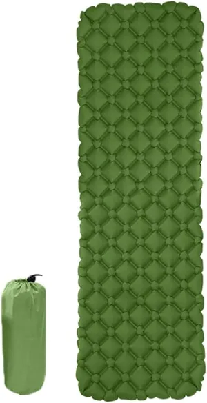 GaRcan Inflatable Sleeping Mattress Portable Camping Mat Ultralight Inflatable Waterproof Mattress TPU Moisture-Proof Outdoor Tent Camp Hiking Trekking Sleeping Pad Beautiful Scenery
