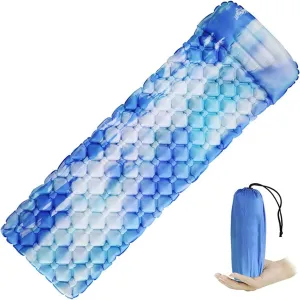 GaRcan Inflatable Sleeping Pad Camping Mat with Pillow Air Mattress Cushion Sleeping Bag Inflatable Sofa Beautiful Scenery