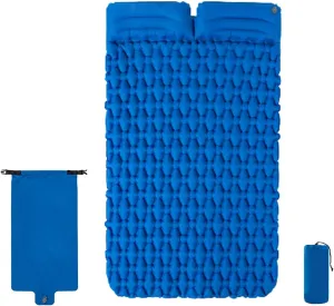 GaRcan Sleeping Mats Camping Camping Mattress with Pillow, Camping Pad Double with Inflatable Bag, Ultralight Portable Air Sleeping Pad for Travel, Hiking, Backpacking Beautiful Scenery