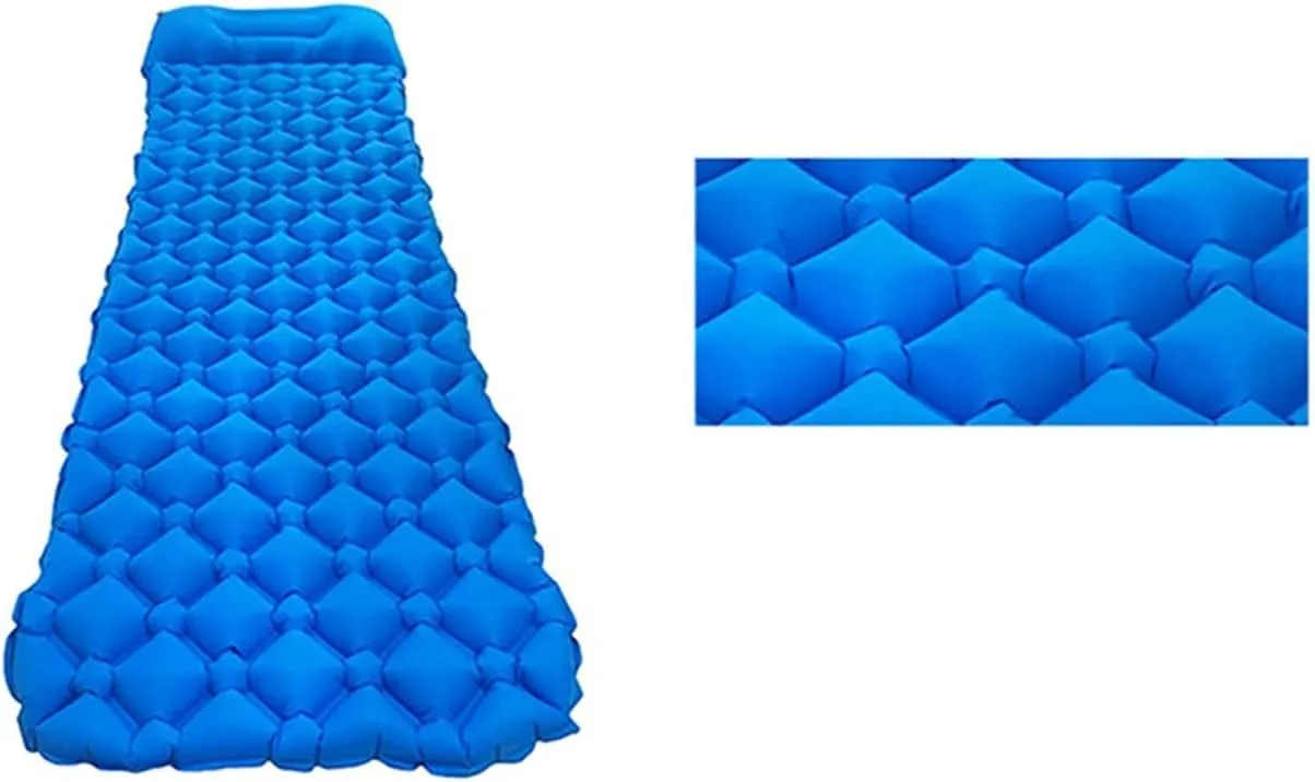 GaRcan Sleeping Mats Camping Inflatable Sleeping Pad Outdoor Tent Moisture-Proof Sleeping Pad Portable Ultra Light Picnic Mat Egg Beautiful Scenery