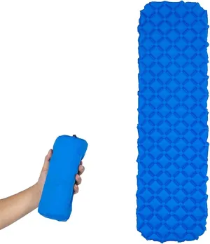 GaRcan Sleeping Mats Camping Inflatable Sleeping Pad Ultralight Camping Mat Moisture-Proof Hiking Air Mat Camping Bed Beautiful Scenery