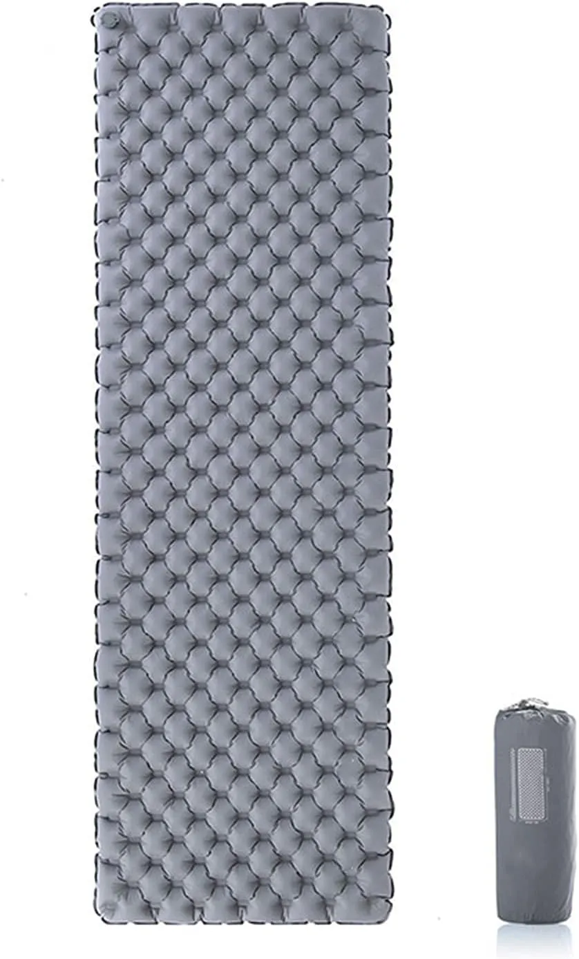 GaRcan Ultralight Outdoor Inflatable Cushion Sleeping Camping Mat Sleeping Pad Mattress Inflatable Sleeping Pad Beautiful Scenery