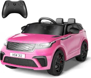 Garvee Kids Electric Car with Remote Control, Licensed Land Rover Ride On Truck Toy for Ages 37 Months  w/Parent Remote, Rocking Mode, MP3 Player & Safety Belt | Birthday/Xmas Gift
