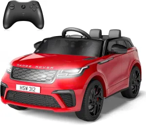 Garvee Kids Electric Car with Remote Control, Licensed Land Rover Ride On Truck Toy for Ages 37 Months  w/Parent Remote, Rocking Mode, MP3 Player & Safety Belt | Birthday/Xmas Gift