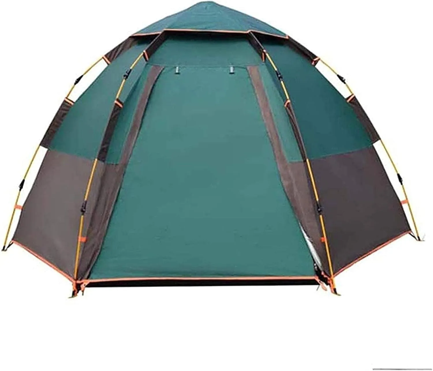 GeRRiT Tent,Camping pop-upSetting Hydraulic Thickened Rainproof Suitable for 5-8 People Camping Travel Color:Green