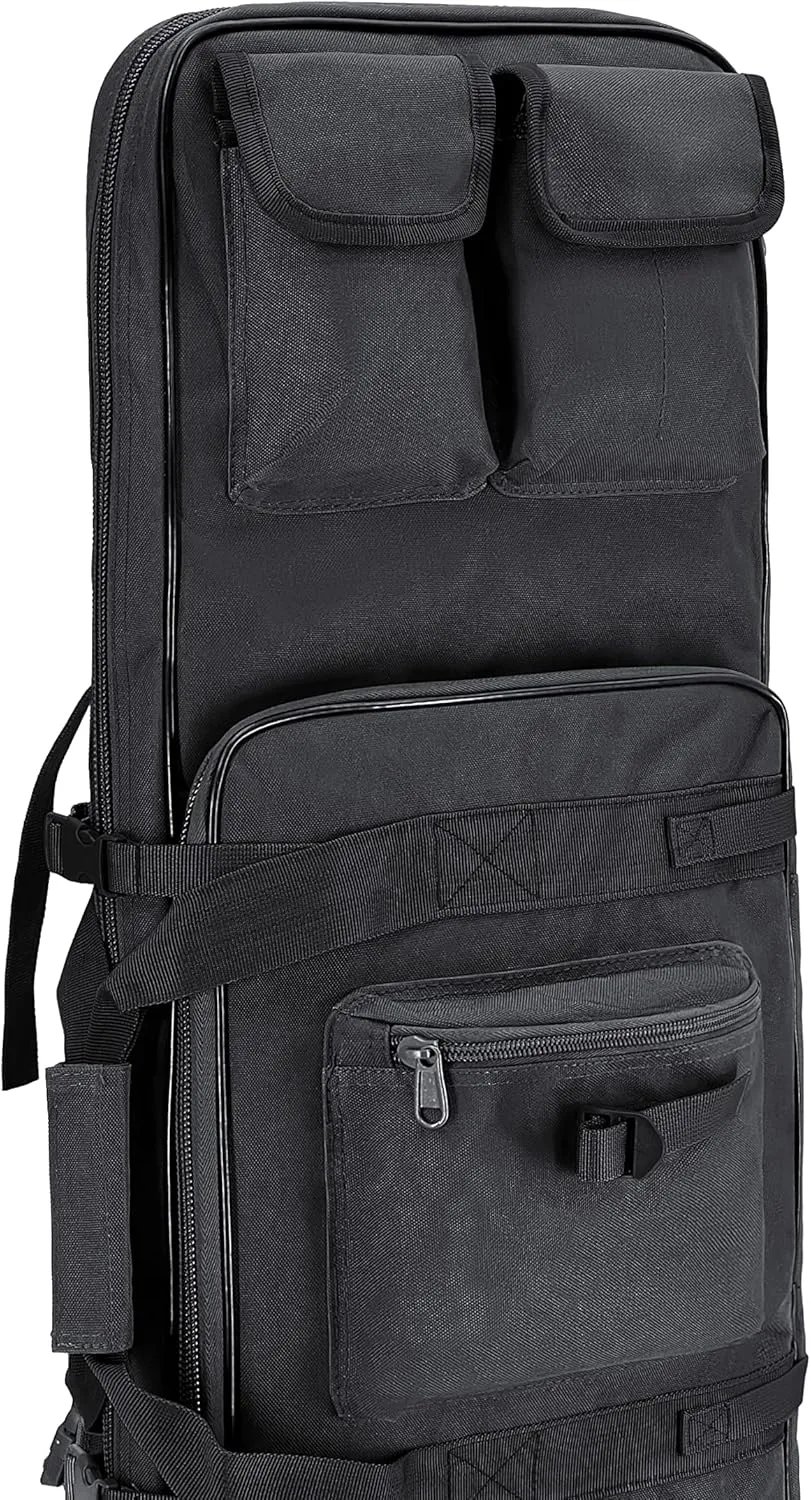 Gespann Tactical Rifle Backpack Soft Rifle Case Rifle Storage Holder for Hunting Trekking Hiking Fishing Rod Bag