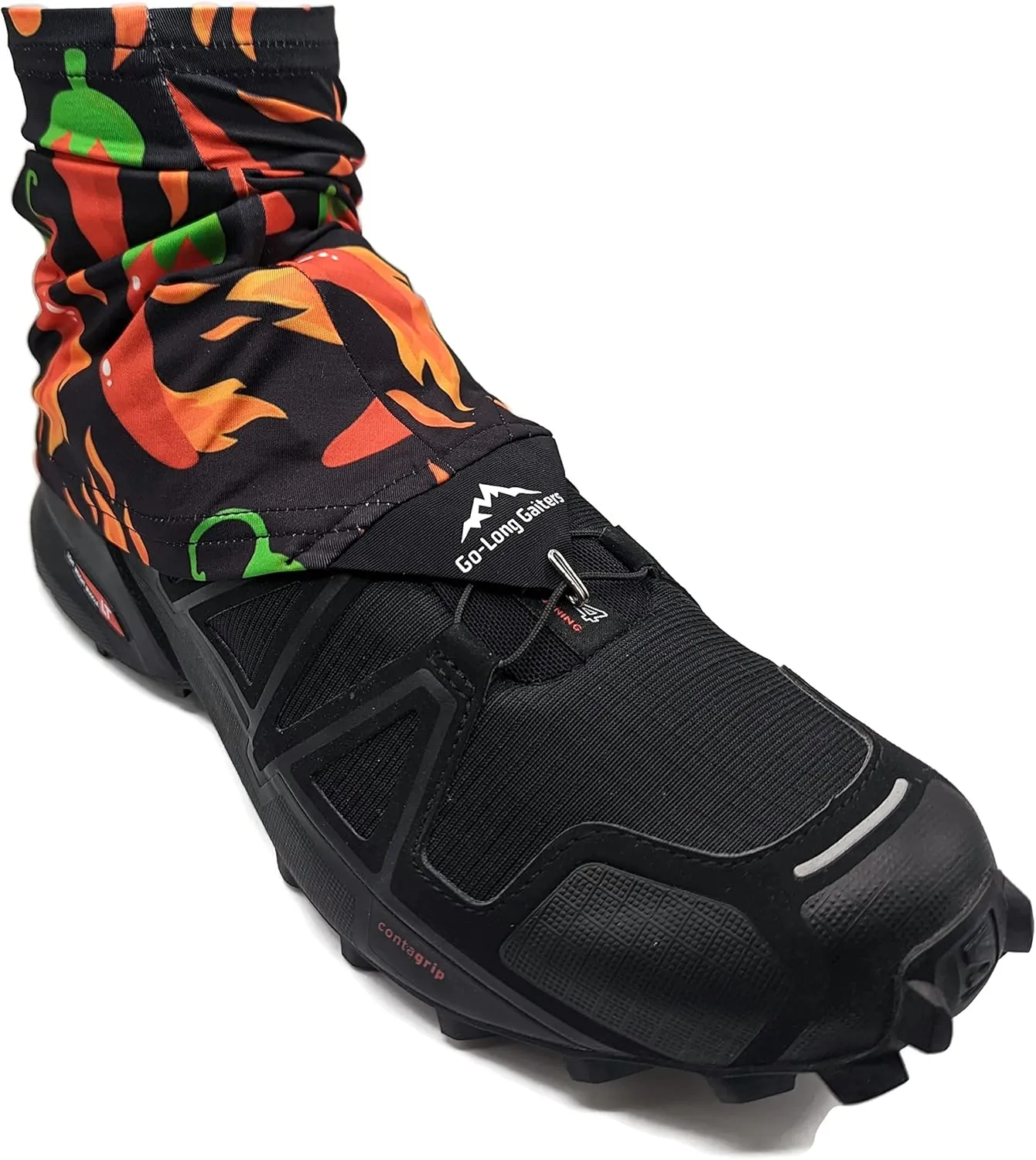 Go-Long Gaiters Trail Running Shoe Gaiters for Running, Hiking, or Long Distance Backpacking