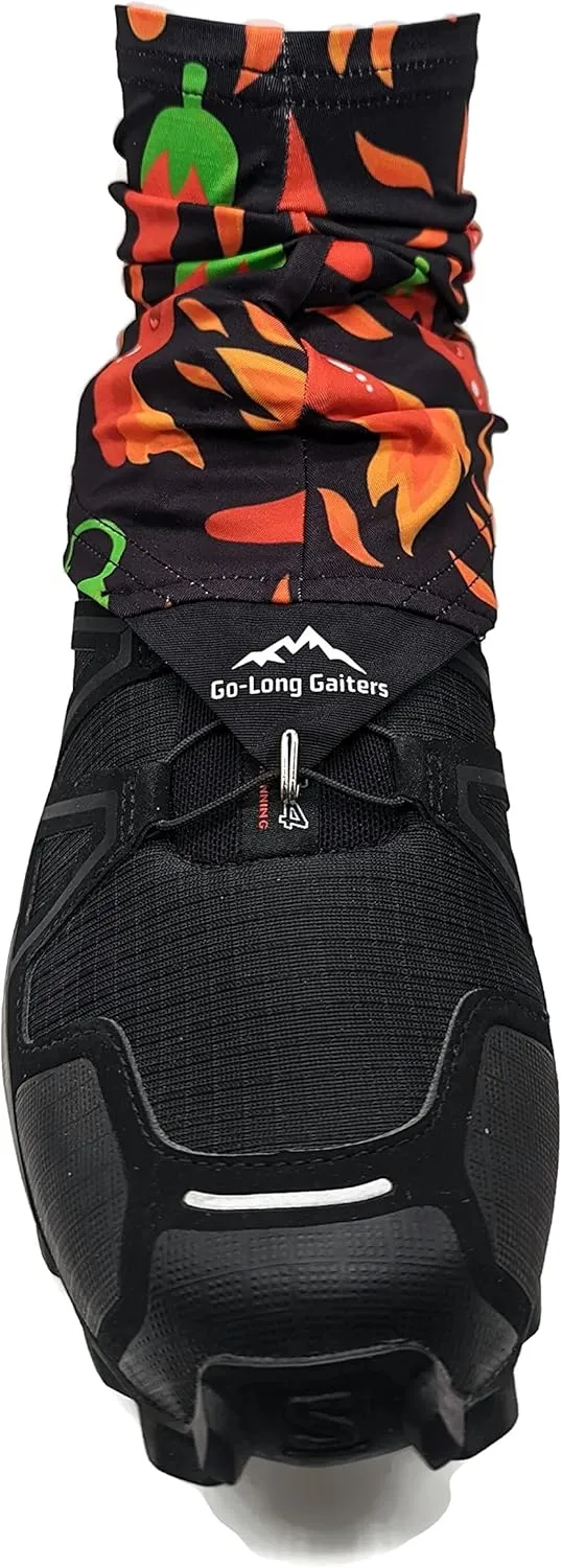 Go-Long Gaiters Trail Running Shoe Gaiters for Running, Hiking, or Long Distance Backpacking