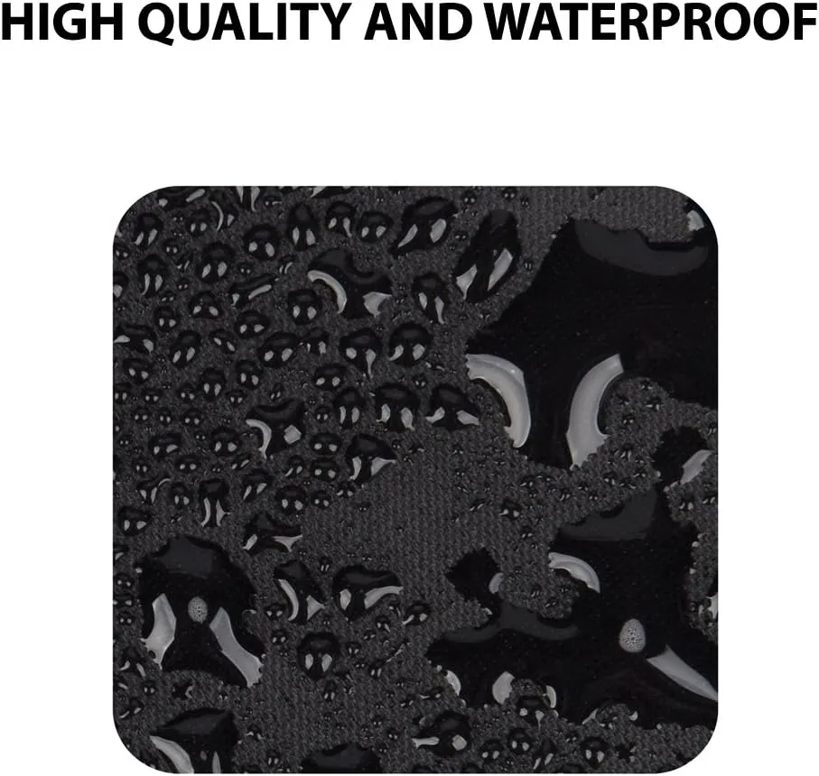 Gold Armour Rainfly Tarp Hammock, Premium 14.7ft/12ft/10ft/8ft Rain Fly Cover, Waterproof Ultralight Camping Shelter Canopy, Survival Equipment Gear Camping Tent Accessories (Black 14.7ft x 12ft)