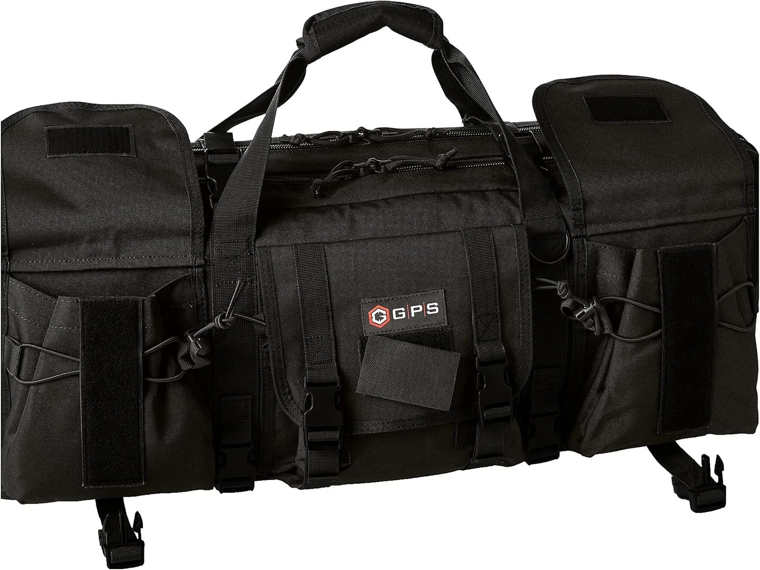 G.P.S. 28" Double Soft Rifle Case - 28" L x 12.75" H x 9" W | Adjustable Durable Convenient Shooting Gear Storage w/MOLLE