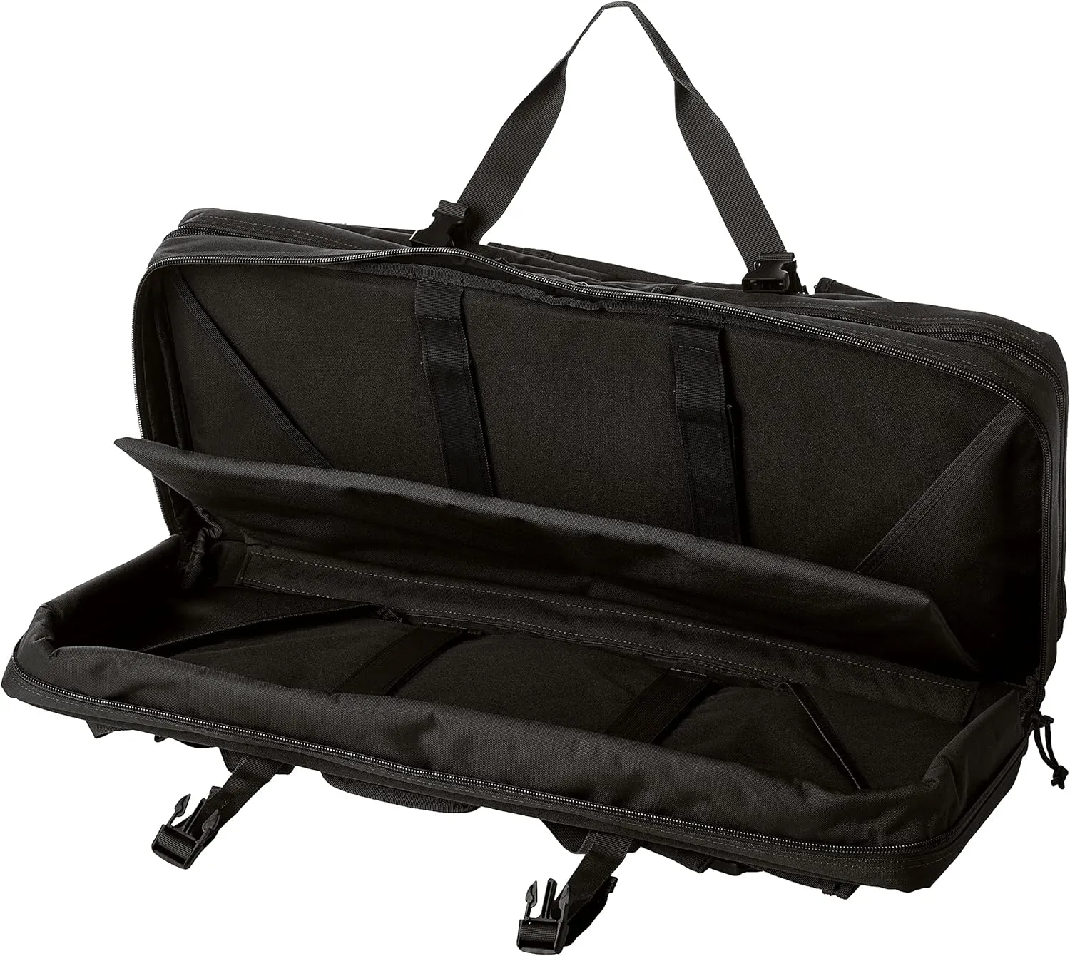 G.P.S. 28" Double Soft Rifle Case - 28" L x 12.75" H x 9" W | Adjustable Durable Convenient Shooting Gear Storage w/MOLLE