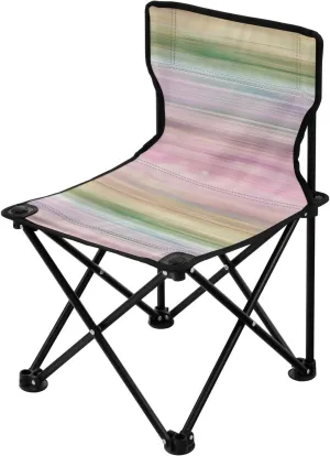 Gradual Change Compact Youth Camping Chair Ultra Lightweight Packable Chair with Carrying Bag Travel Chair for Traveling Outside