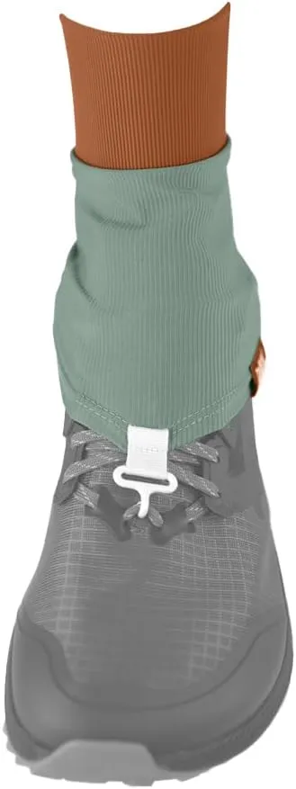 Gravy Style Trail Gaiters for Hiking, Trail Running, Backpacking, Prevent Debris in Shoes, Includes Fastener, Works with Compatible Shoes