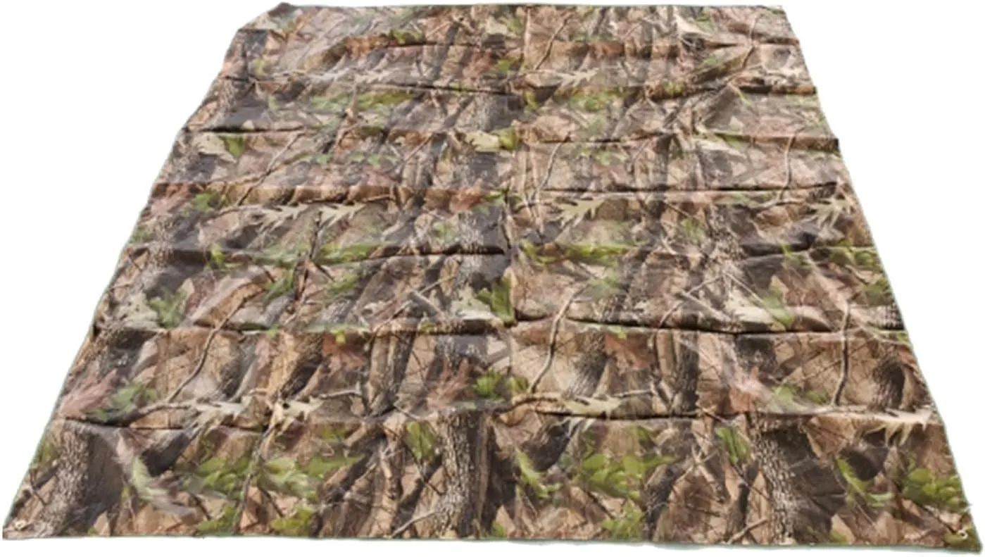Ground Sheet Hiking Camping Tarp Tent Footprint - Tree Camo 1.5x2m