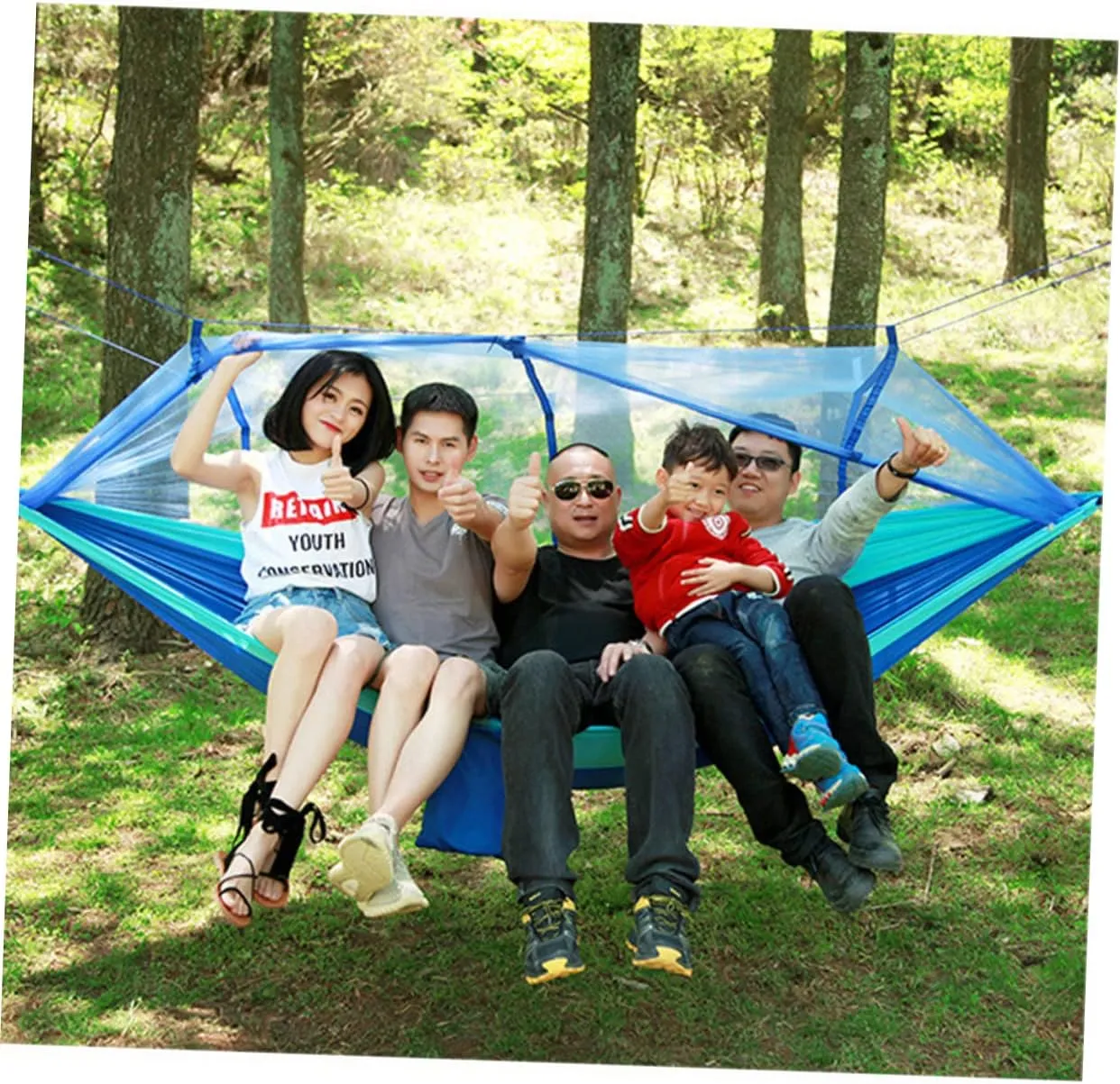 Hammock Rain Fly Tent for Camping Hammock for Outside Camping Tent Parachute Hammock