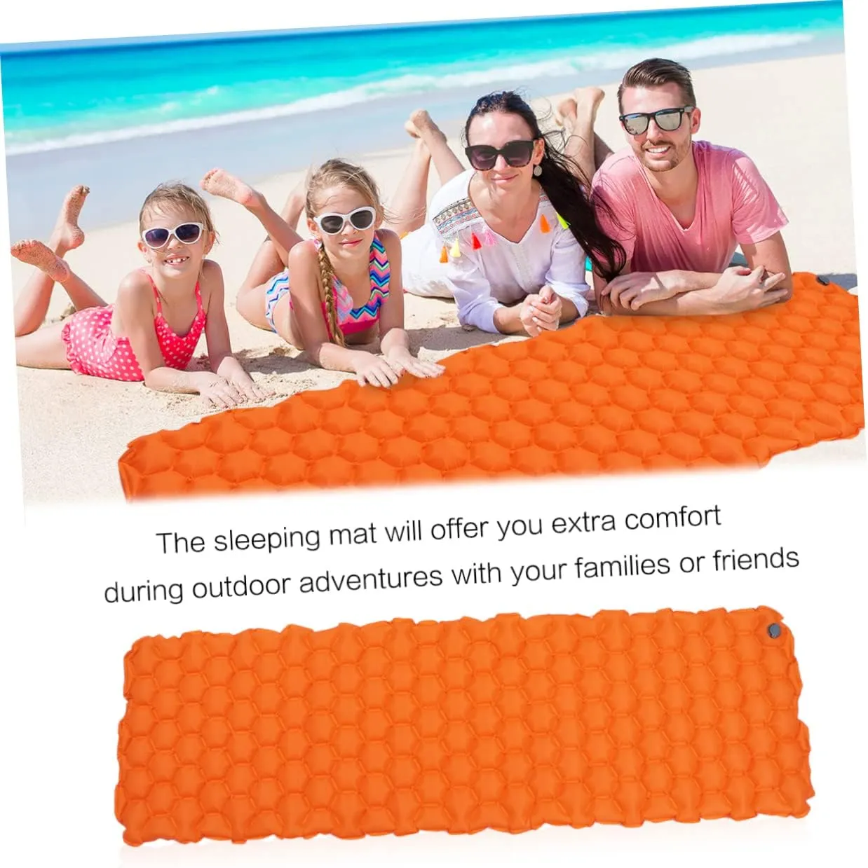 HANABASS Air Mattress Camping Waterproof Inflatable Sleep Mat Tent Sleep Pad for Outdoor