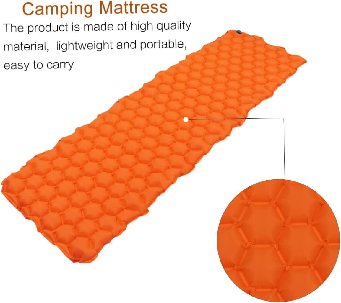 HANABASS Air Mattress Camping Waterproof Inflatable Sleep Mat Tent Sleep Pad for Outdoor