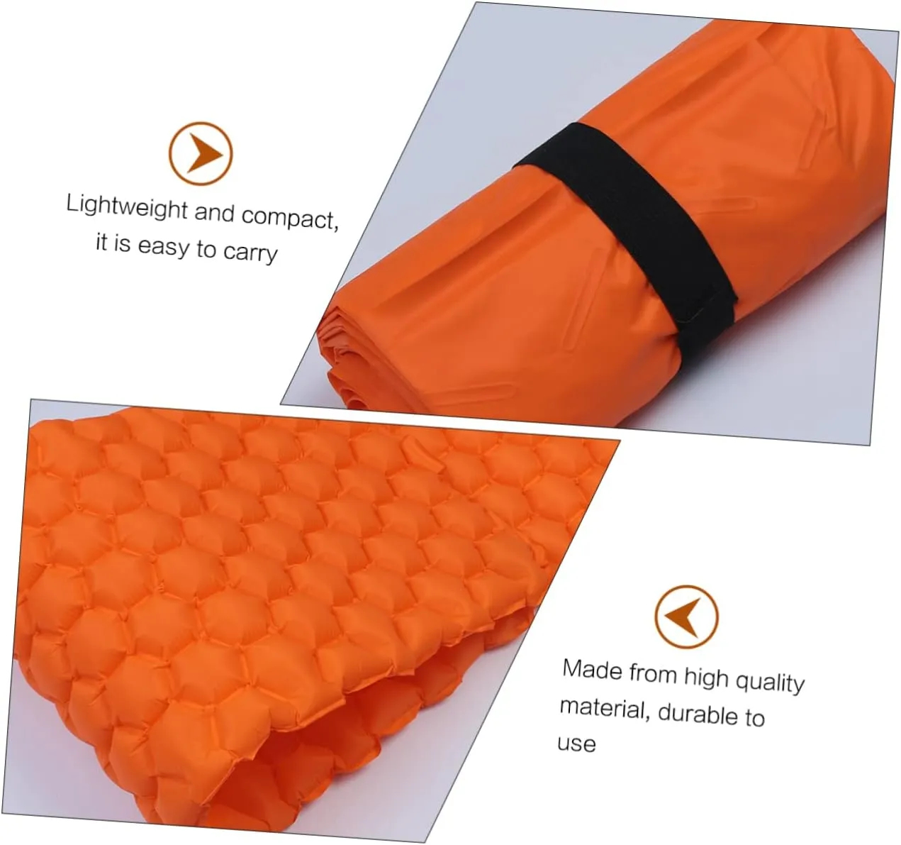 HANABASS Air Mattress Camping Waterproof Inflatable Sleep Mat Tent Sleep Pad for Outdoor