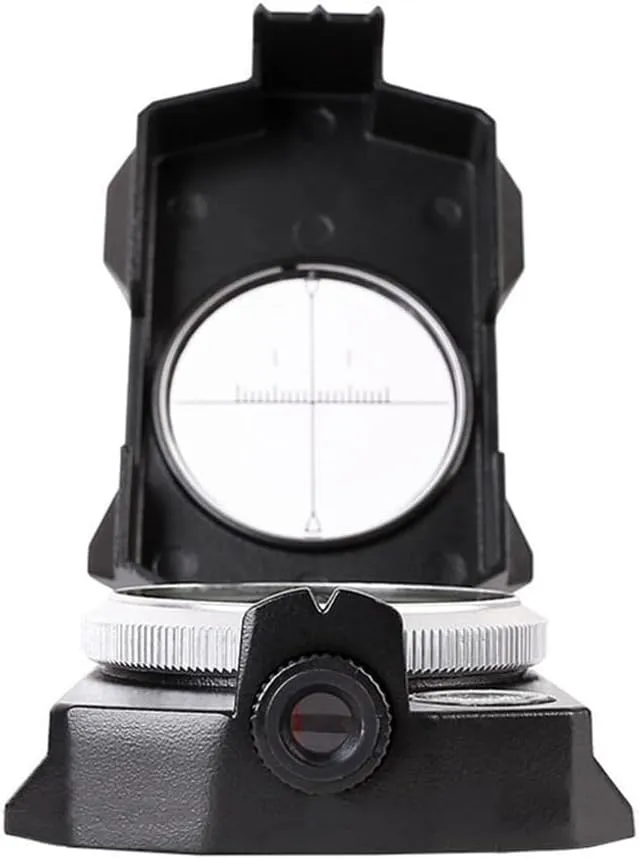 HBJWOV Metal Compass Zinc Alloy Gradometer Multi-Function Waterproof Thermometer with Luminous