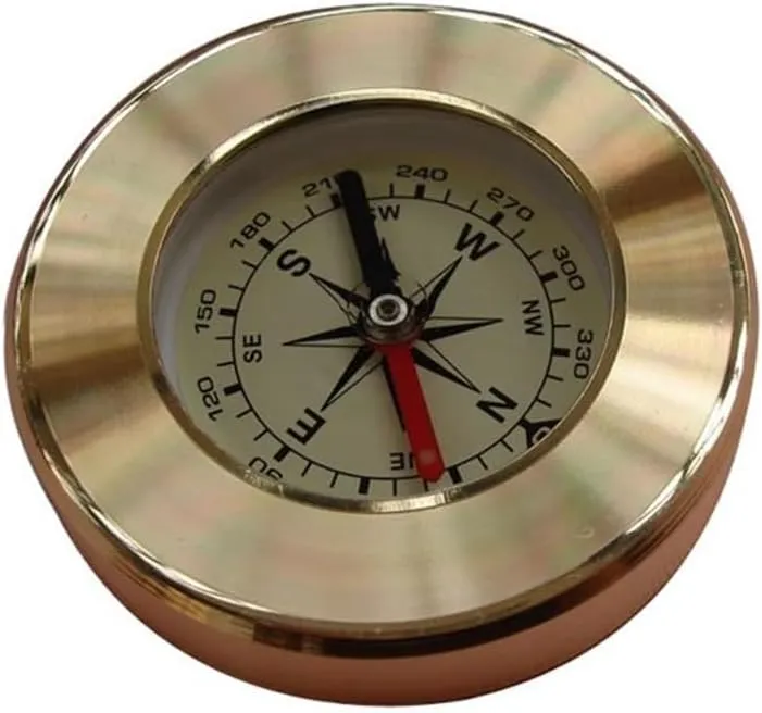 HBJWOV Refers to The North Needle Compass Compass Gold Luminous Outdoor Compass Luminous Metal