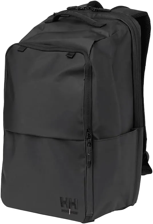 Helly-Hansen Barcode Backpack 35L - Unisex Waterproof Backpacks for Outdoor Adventures, Travel, and Everyday Use, 990 Black - STD