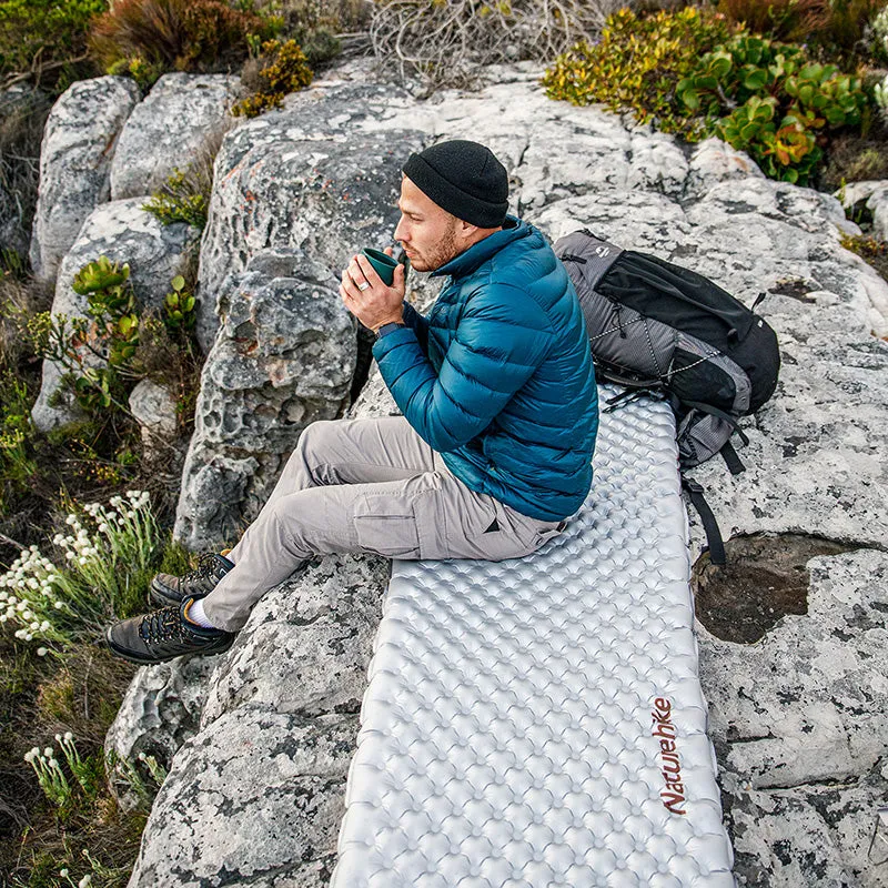 High R-Value Ultralight Outdoor Inflatable Sleeping Pad