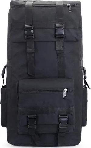 Hiking Backpack, 120L Large Hunting Backpack, Waterproof Oxford Cloth Camping Tear-Resistance, 32.68x15.75x15.75 Molle Daypack for Traveling Hunting