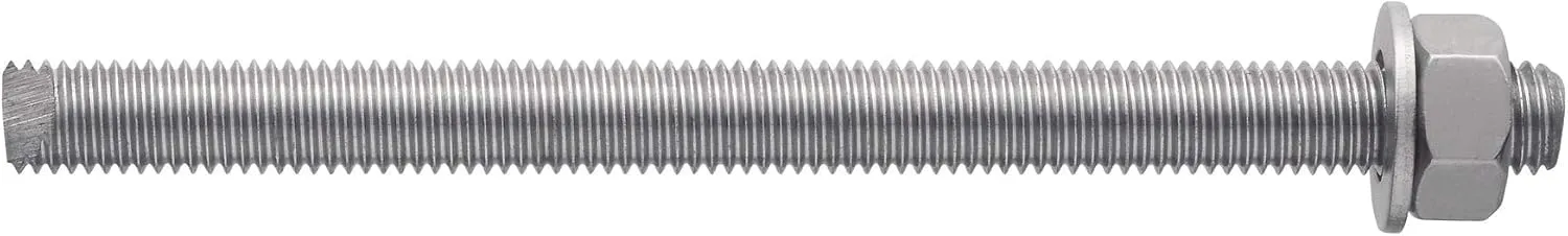 HIlti 385464 Anchor Rod HAS-R 1/2" x 6-1/2" SS304 Anchor Systems