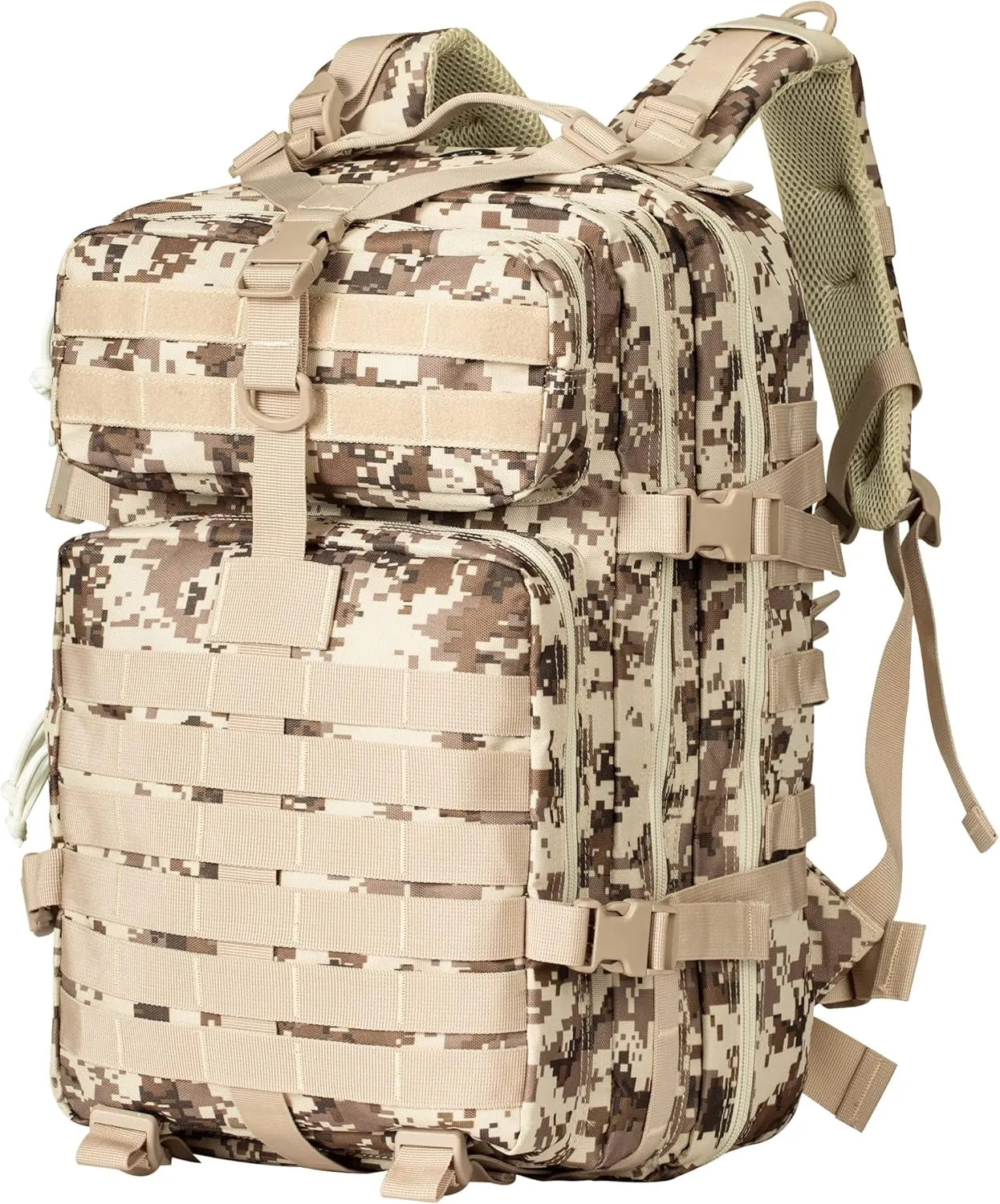 Himal Outdoors Military Tactical Backpack - Large Army 3 Day Assault Pack Molle Bag Rucksack,40L (Acu)