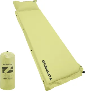 Himalaya Lightweight Camping Sleeping Pad Inflatable Sleeping Mat Compact Camping Air Mattress with Pillow Backpacking Foam Sleeping Pad